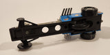 Rare Vintage 1971 Kenner SSP Racers Rail Bird Single Wheeled Blue Plastic Toy Car Vehicle