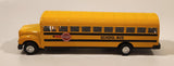 Schylling Yellow School Bus Pull Back Die Cast Toy Car Vehicle