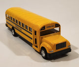 Schylling Yellow School Bus Pull Back Die Cast Toy Car Vehicle