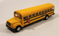 Schylling Yellow School Bus Pull Back Die Cast Toy Car Vehicle