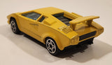 Burago Lamborghini Countach 5000 Yellow 1/43 Scale Die Cast Toy Car Vehicle