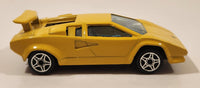 Burago Lamborghini Countach 5000 Yellow 1/43 Scale Die Cast Toy Car Vehicle