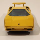 Burago Lamborghini Countach 5000 Yellow 1/43 Scale Die Cast Toy Car Vehicle