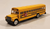 Sunny Side Superior SS 6851 Yellow School Bus Pull Back Die Cast Toy Car Vehicle