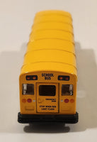 Sunny Side Superior SS 6851 Yellow School Bus Pull Back Die Cast Toy Car Vehicle