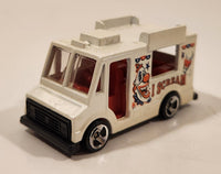 2001 Hot Wheels Good Humor "I Scream" Clown White Catering Truck Die Cast Toy Car Vehicle