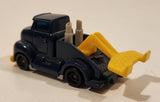 1997 McDonald's Hot Wheels Tow Truck Dark Blue Plastic Body Die Cast Toy Car Vehicle