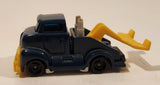 1997 McDonald's Hot Wheels Tow Truck Dark Blue Plastic Body Die Cast Toy Car Vehicle