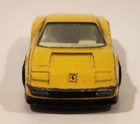 Burago Ferrari Testarossa Yellow 1/43 Scale Die Cast Toy Car Vehicle