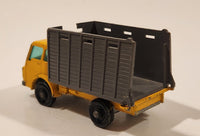 Vintage Lesney Matchbox Series No. 37 Cattle Truck Yellow Die Cast Toy Car Vehicle