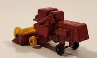 Vintage Lesney Products Matchbox Series No. 65 Claas Combine Harvester Red Die Cast Toy Farming Machinery Equipment Vehicle