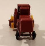 Vintage Lesney Products Matchbox Series No. 65 Claas Combine Harvester Red Die Cast Toy Farming Machinery Equipment Vehicle