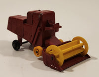 Vintage Lesney Products Matchbox Series No. 65 Claas Combine Harvester Red Die Cast Toy Farming Machinery Equipment Vehicle