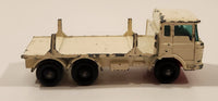 Vintage 1962 Lesney Matchbox Series No. 58 DAF Girder Truck White Die Cast Toy Car Vehicle