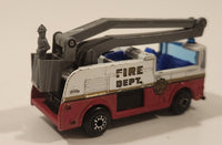 1996 Matchbox Snorkel Fire Truck Light Blue Die Cast Toy Car Vehicle