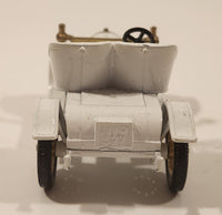 Vintage Matchbox Models of Yesteryear Y-4 1909 Opel Coupe White Die Cast Toy Car Vehicle