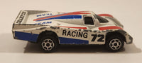 Majorette Sonic Flasher Team #72 Racing Champion White Die Cast Toy Car Vehicle STILL WORKS