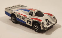 Majorette Sonic Flasher Team #72 Racing Champion White Die Cast Toy Car Vehicle STILL WORKS