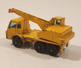 Vintage Lesney Products Matchbox Series Dodge Crane Truck Yellow No. 63 Die Cast Toy Car Construction Machinery Building Equipment Vehicle