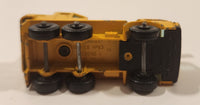 Vintage Lesney Products Matchbox Series Dodge Crane Truck Yellow No. 63 Die Cast Toy Car Construction Machinery Building Equipment Vehicle