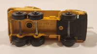 Vintage Lesney Products Matchbox Series Dodge Crane Truck Yellow No. 63 Die Cast Toy Car Construction Machinery Building Equipment Vehicle