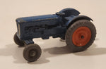 Vintage Lesney Matchbox Superfast No. 72 Fordson Major Tractor Blue Die Cast Toy Car Vehicle