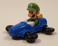 2024 McDonald's Nintendo Switch Mario Kart 8 Deluxe Luigi Blue Plastic Toy Car Vehicle