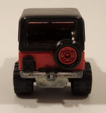 Majorette No. 290 & No. 244 Jeep CJ 4x4 Red 1/54 Scale Die Cast Toy Car Vehicle