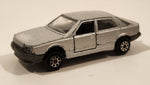 Majorette 1985 Renault 25 No. 222 Silver Grey 1/63 Scale Die Cast Toy Car Vehicle with Opening Doors