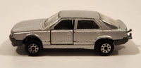 Majorette 1985 Renault 25 No. 222 Silver Grey 1/63 Scale Die Cast Toy Car Vehicle with Opening Doors