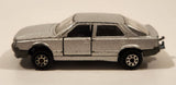 Majorette 1985 Renault 25 No. 222 Silver Grey 1/63 Scale Die Cast Toy Car Vehicle with Opening Doors