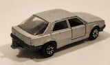 Majorette 1985 Renault 25 No. 222 Silver Grey 1/63 Scale Die Cast Toy Car Vehicle with Opening Doors