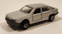 Majorette 1985 Renault 25 No. 222 Silver Grey 1/63 Scale Die Cast Toy Car Vehicle with Opening Doors