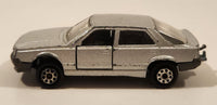 Majorette 1985 Renault 25 No. 222 Silver Grey 1/63 Scale Die Cast Toy Car Vehicle with Opening Doors