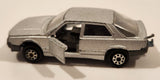 Majorette 1985 Renault 25 No. 222 Silver Grey 1/63 Scale Die Cast Toy Car Vehicle with Opening Doors