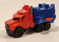 2016 McDonald's Hasbro Transformers Optimus Prime 4" Plastic Toy Truck