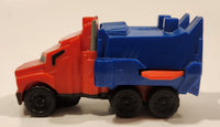 2016 McDonald's Hasbro Transformers Optimus Prime 4" Plastic Toy Truck