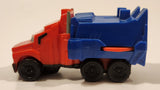 2016 McDonald's Hasbro Transformers Optimus Prime 4" Plastic Toy Truck