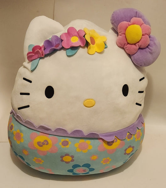 2021 KellyToy Jazwares Original Squishmallows Sanrio Hello Kitty Jumbo 24" Toy Stuffed Plush