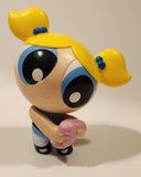 2016 McDonald's Cartoon Network PowerPuff Girls Blushing Bubbles Plastic Toy Figure