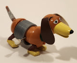 Disney Pixar Toy Story Poof Slinky Weiner Dog 4 3/4" Long Wind Up Toy Figure