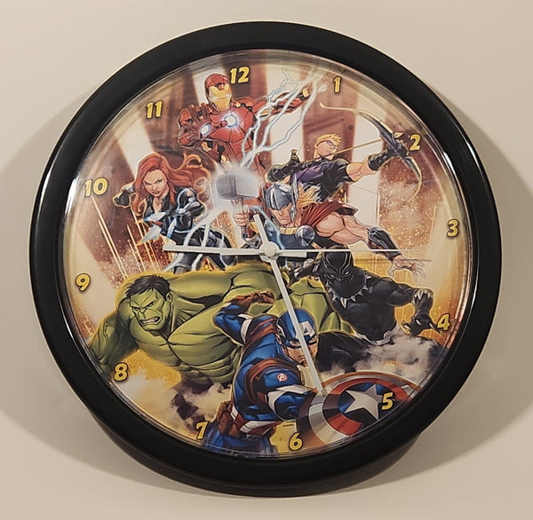 Marvel 9 1/2" Plastic Decorative Wall Clock