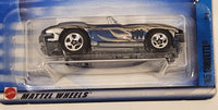 2002 Hot Wheels Corvette '65 Corvette Blue Die Cast Toy Car Vehicle New in Package