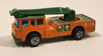 Hot Wheels Corgi Simon Snorkel Fire Truck S-24 Orange and Green Die Cast Toy Car Vehicle