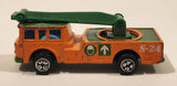 Hot Wheels Corgi Simon Snorkel Fire Truck S-24 Orange and Green Die Cast Toy Car Vehicle