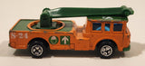 Hot Wheels Corgi Simon Snorkel Fire Truck S-24 Orange and Green Die Cast Toy Car Vehicle