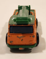 Hot Wheels Corgi Simon Snorkel Fire Truck S-24 Orange and Green Die Cast Toy Car Vehicle