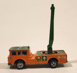 Hot Wheels Corgi Simon Snorkel Fire Truck S-24 Orange and Green Die Cast Toy Car Vehicle