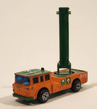 Hot Wheels Corgi Simon Snorkel Fire Truck S-24 Orange and Green Die Cast Toy Car Vehicle