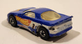 1993 Hot Wheels '93 Camaro Blue Die Cast Toy Car Vehicle